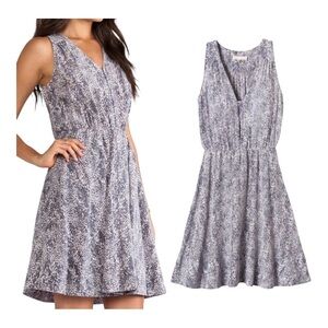 Rebecca Taylor Sleeveless Silk Summer Rain Dress Size 10